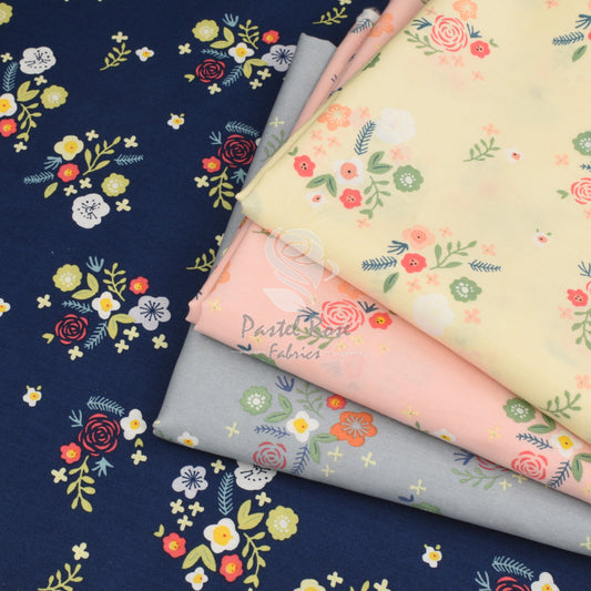 Lily May lightweight thin cotton fabric by half metre | 140cm wide