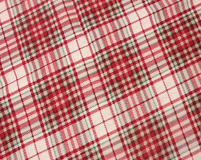 Tartan Design3 100% cotton fabric by half metre | 140cm wide