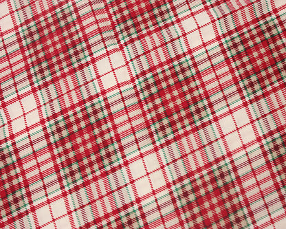 Tartan Design3 100% cotton fabric by half metre | 140cm wide