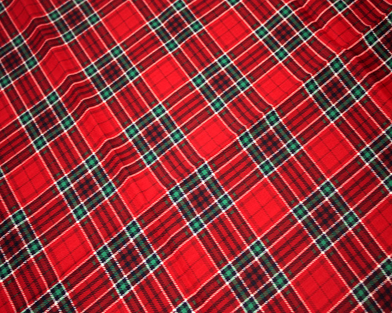 Tartan Design3 100% cotton fabric by half metre | 140cm wide