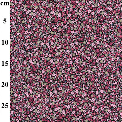 Ditsy Floral 100% cotton poplin fabric by half metre | 112cm wide