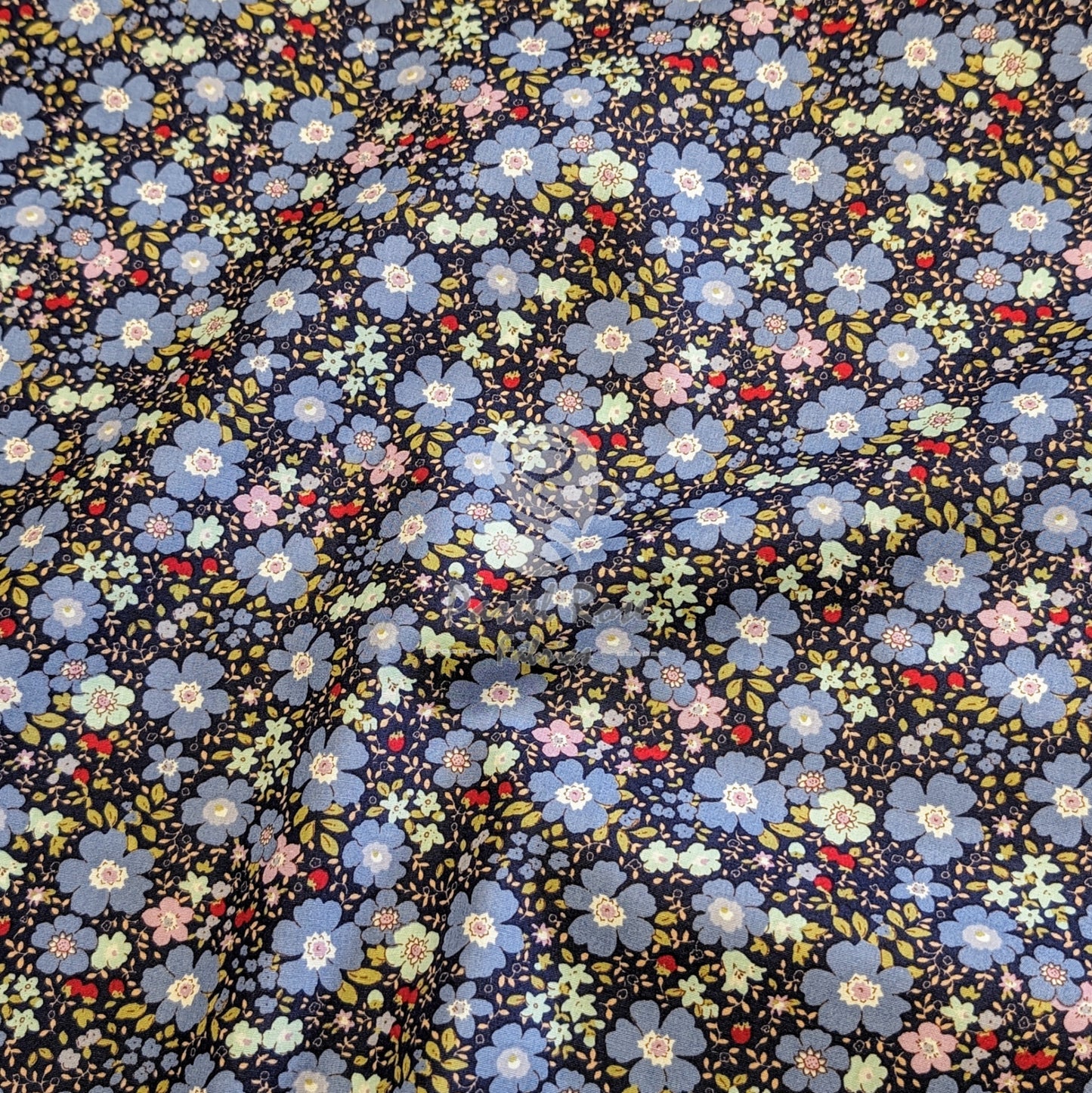 Blossom Floral 100% cotton poplin fabric by half metre | 112cm wide