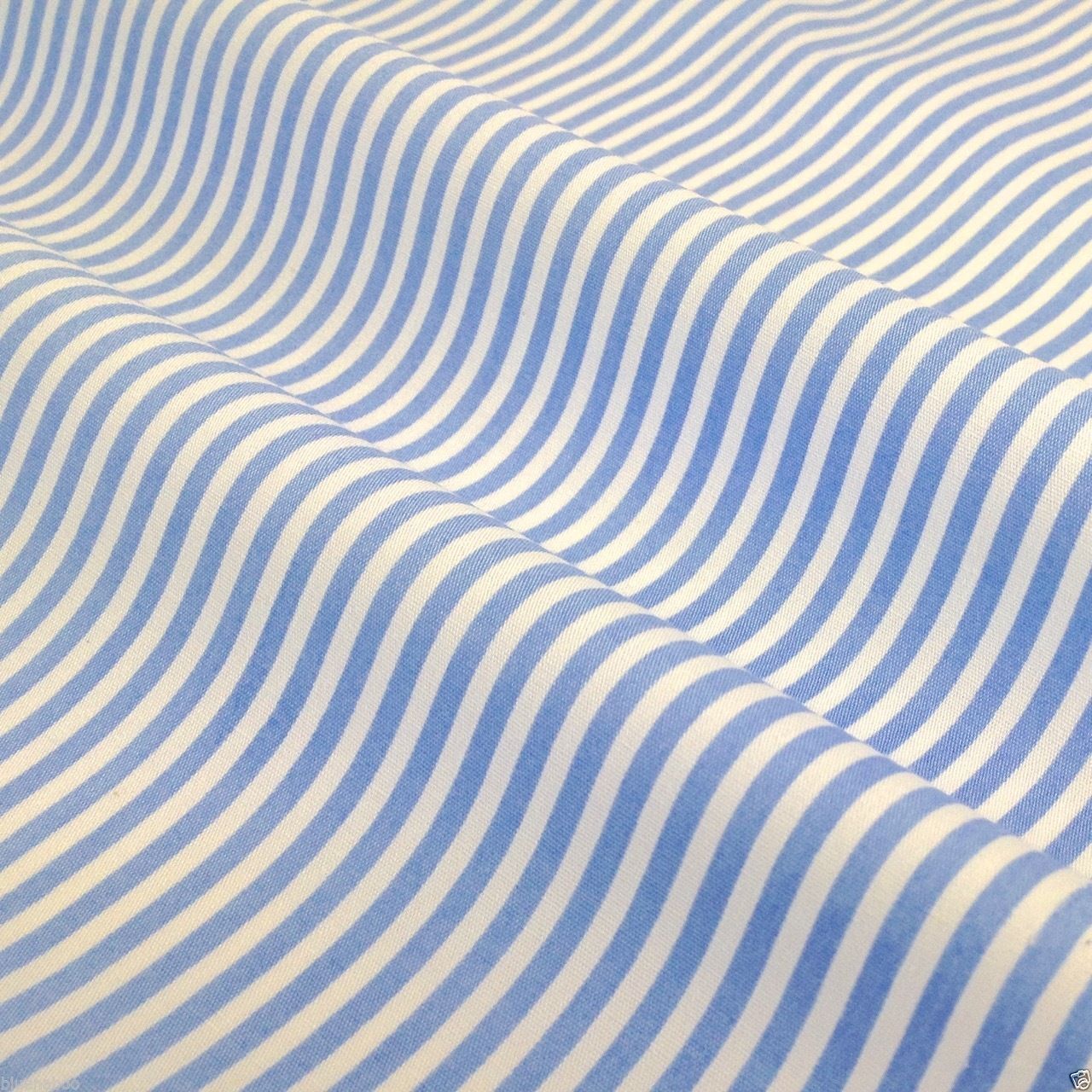 3mm Stripes 100% cotton poplin fabric by half metre | 112cm wide