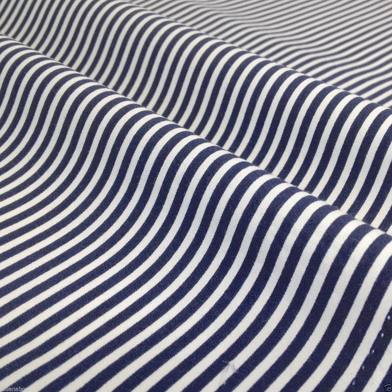 3mm Stripes 100% cotton poplin fabric by half metre | 112cm wide