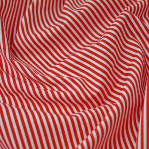 3mm Stripes 100% cotton poplin fabric by half metre | 112cm wide