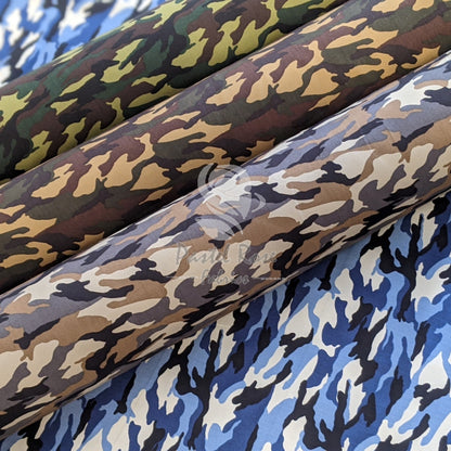 Camouflage 100% cotton fabric by half metre | 112cm wide