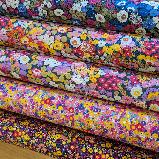 Flower Shower 100% cotton poplin fabric by half metre | 112cm wide