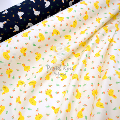 Little Ducky 100% cotton fabric by half metre | 112cm wide