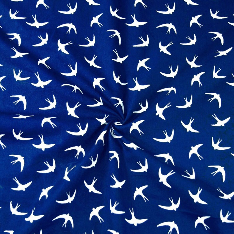 birds cotton fabric