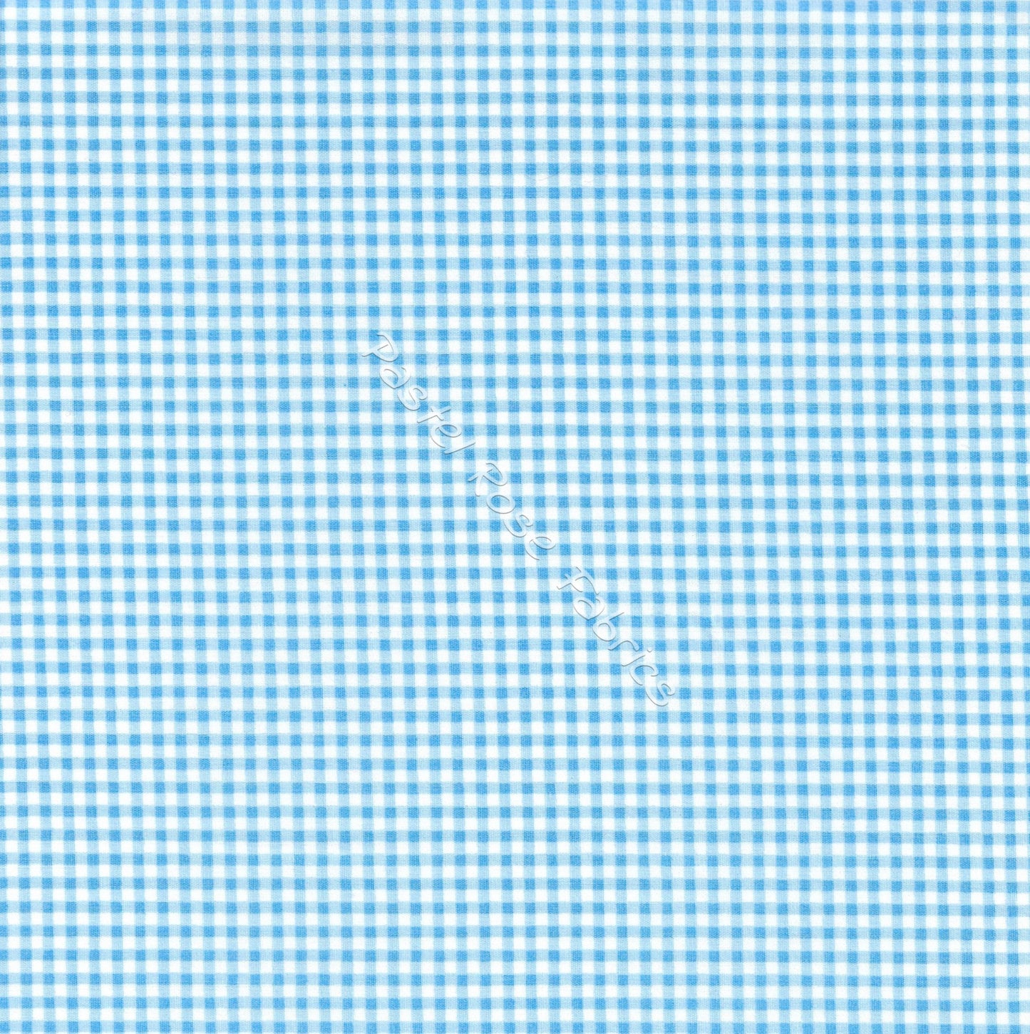 Gingham Checks 100% cotton poplin fabric by the half metre | 112cm wide