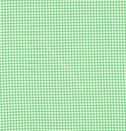 Gingham Checks 100% cotton poplin fabric by the half metre | 112cm wide