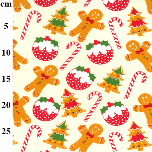 christmas polycotton fabric