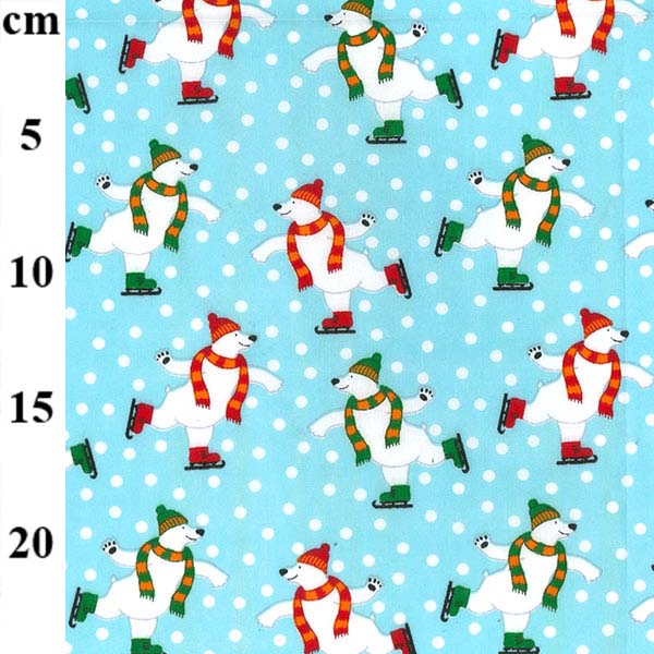 christmas polycotton fabric