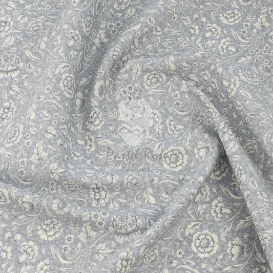 Floral cotton fabric