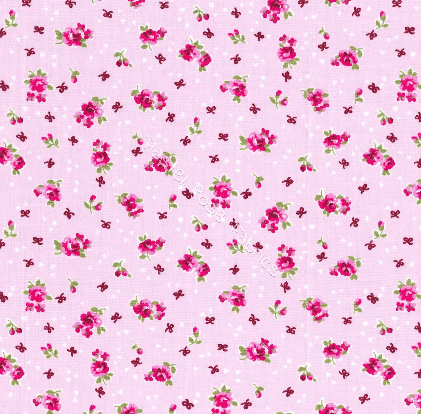 Floral cotton fabric