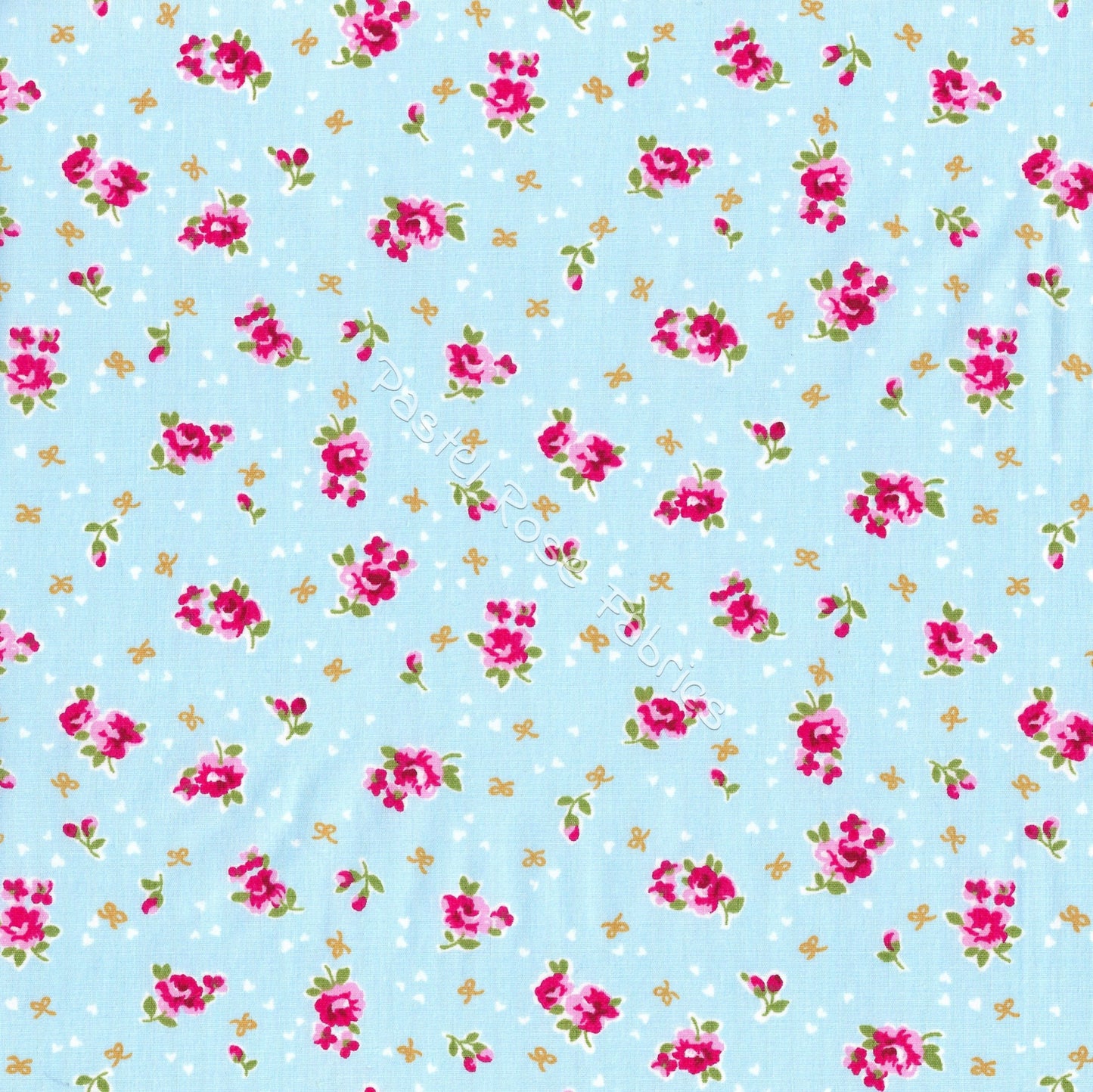 Floral cotton fabric