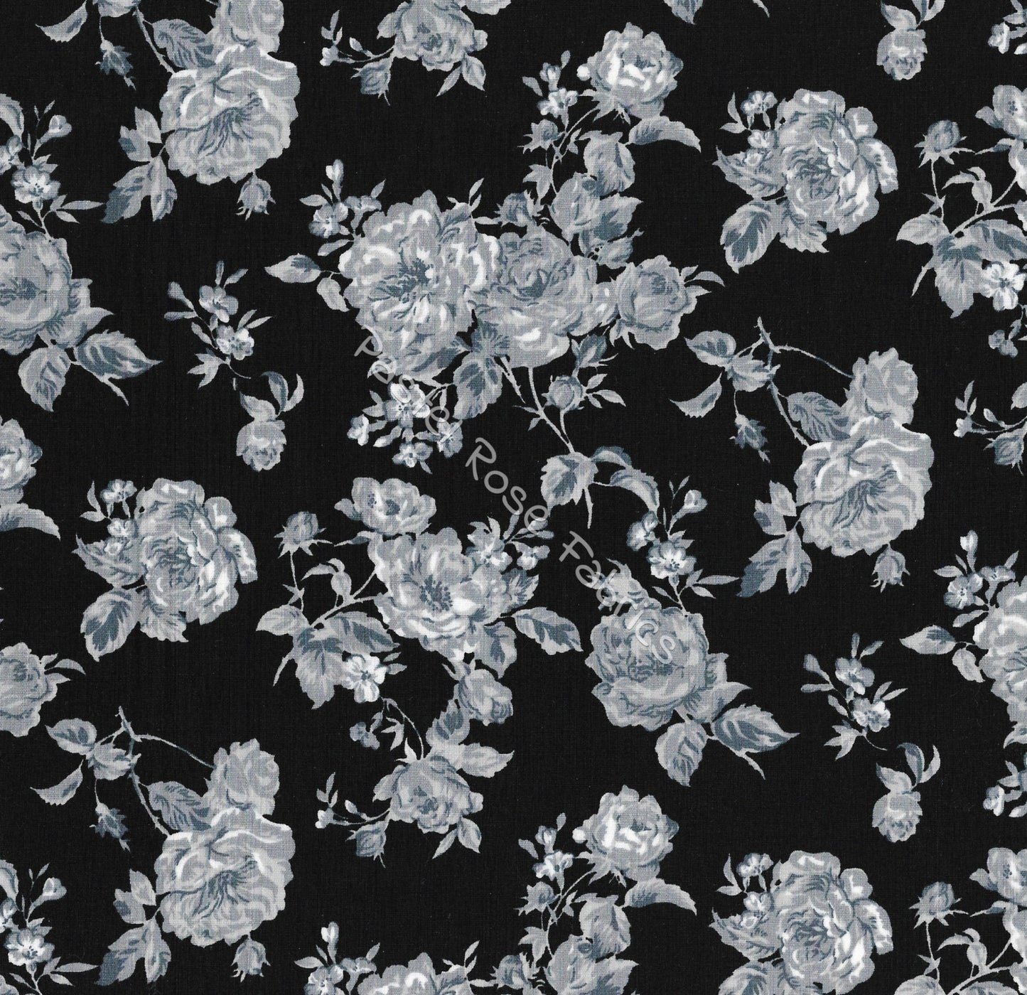 Floral cotton fabric