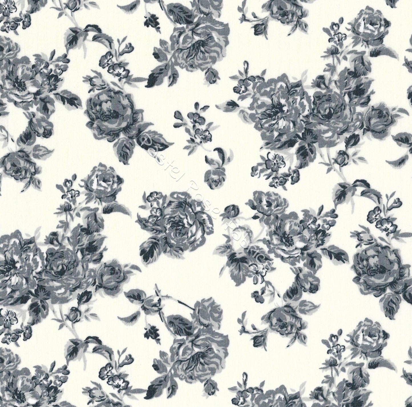 Floral cotton fabric