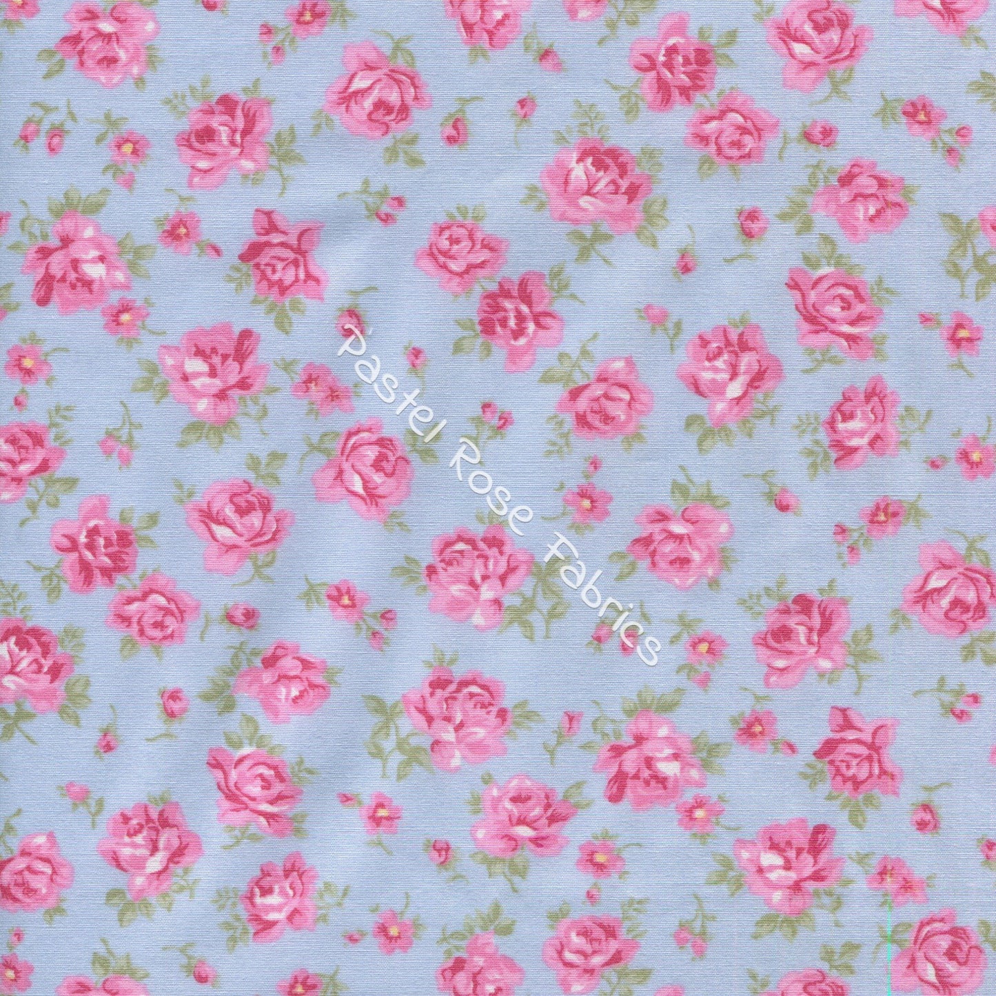 Floral cotton fabric