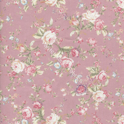 Floral cotton fabric