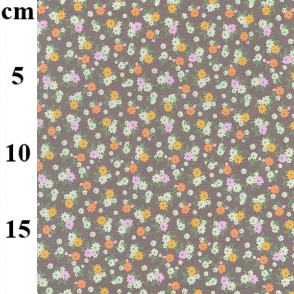 Floral cotton fabric