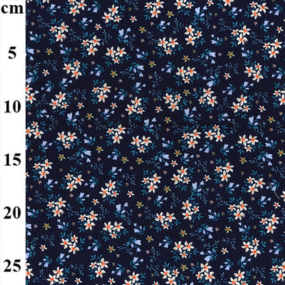 Floral cotton fabric