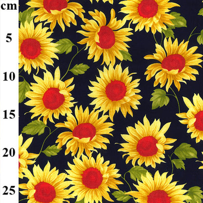 Floral cotton fabric