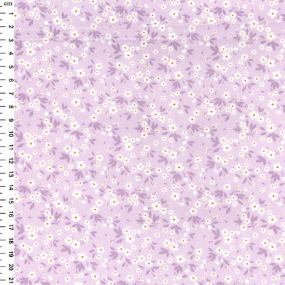 Floral cotton fabric