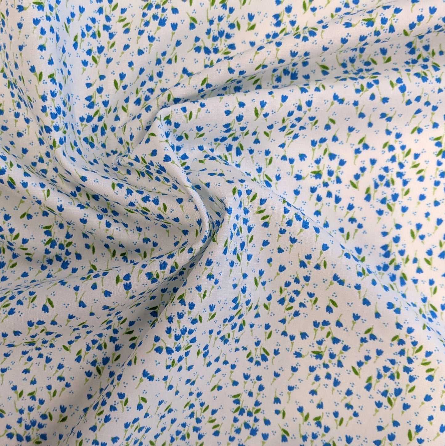 Floral cotton fabric