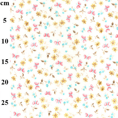 Floral cotton fabric