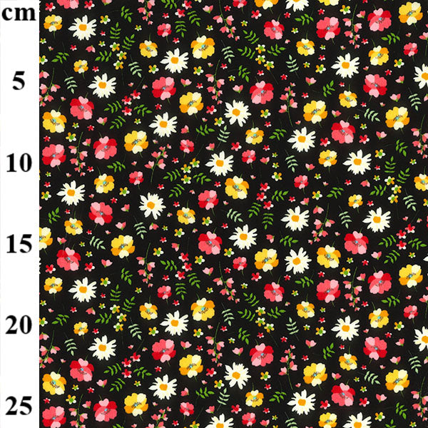 Floral cotton fabric