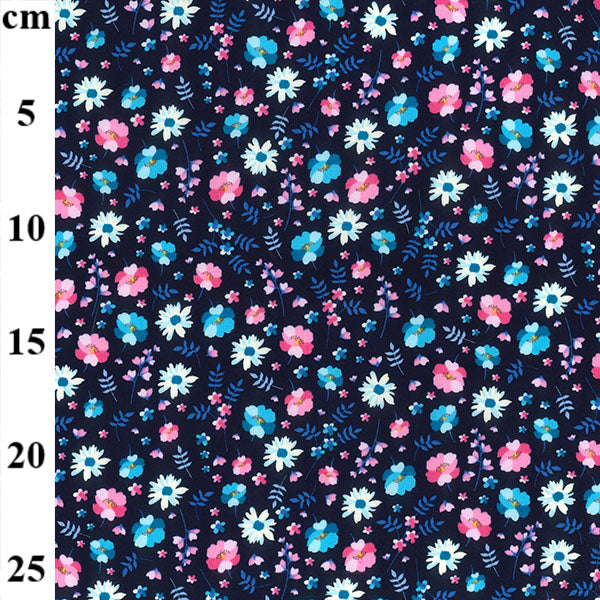 Floral cotton fabric