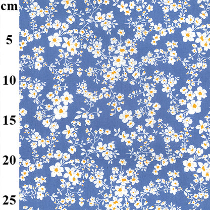 Floral cotton fabric