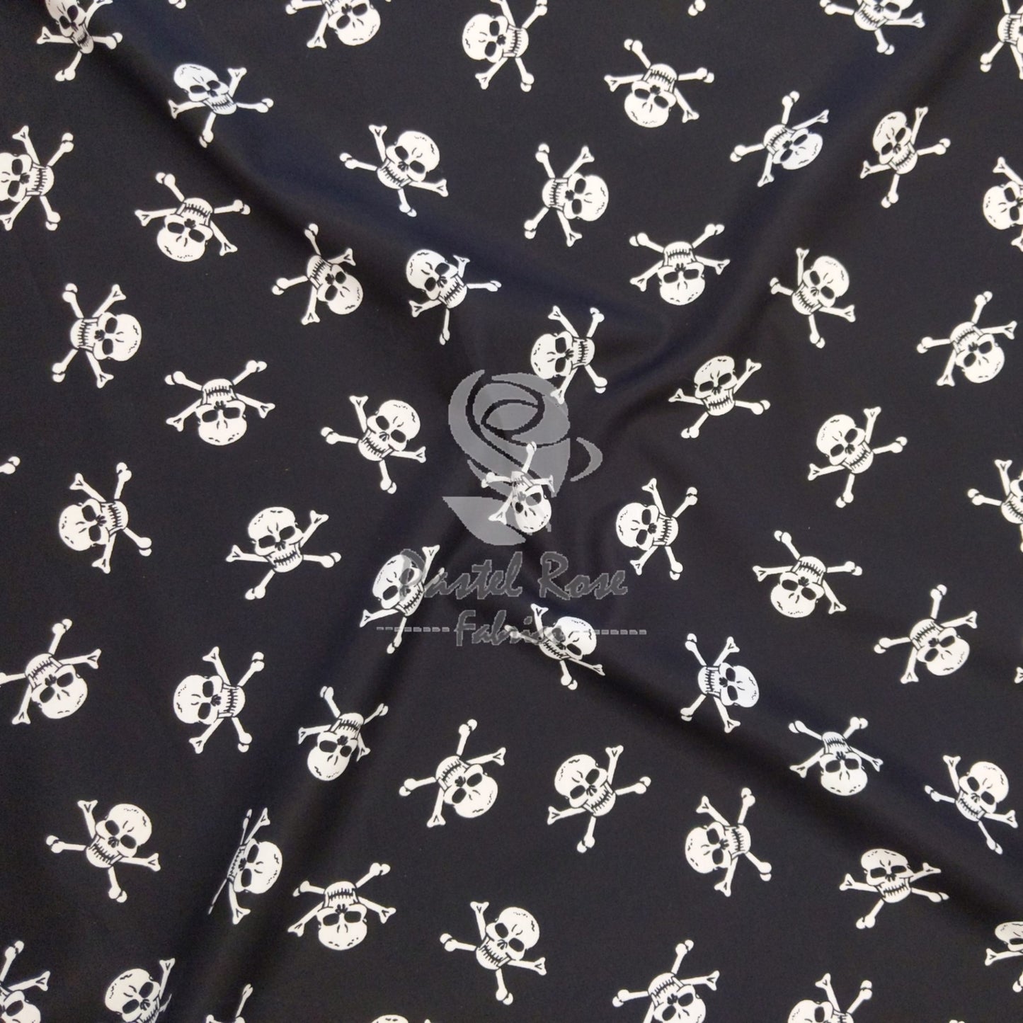 Skull Crossbone 100% cotton fabric by half metre | 112cm wide