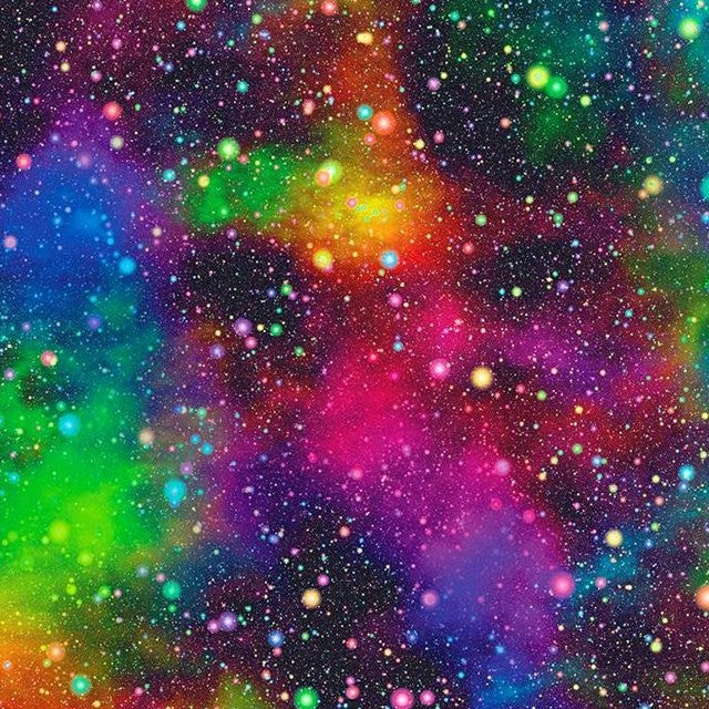 Galaxy cotton fabric