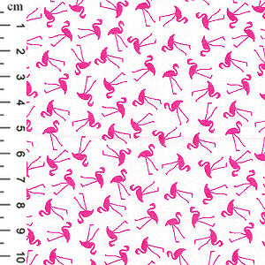 flamingo cotton fabric