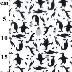 Penguin cotton fabric