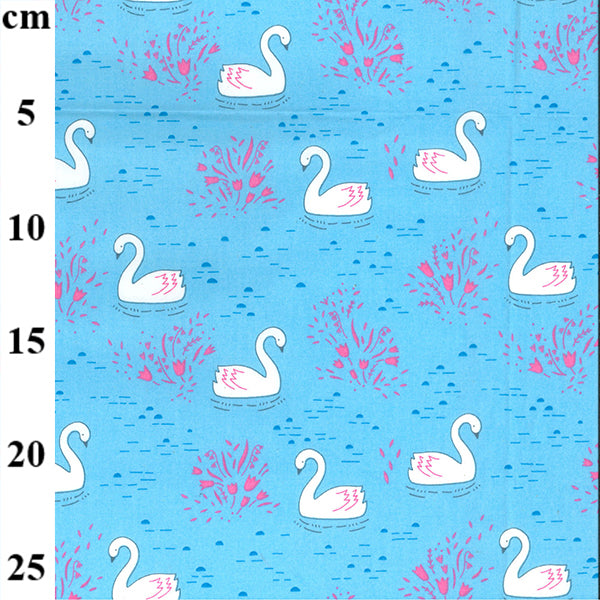 swan cotton fabric