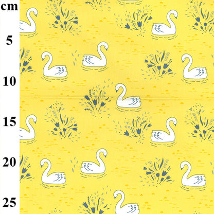 swan cotton fabric