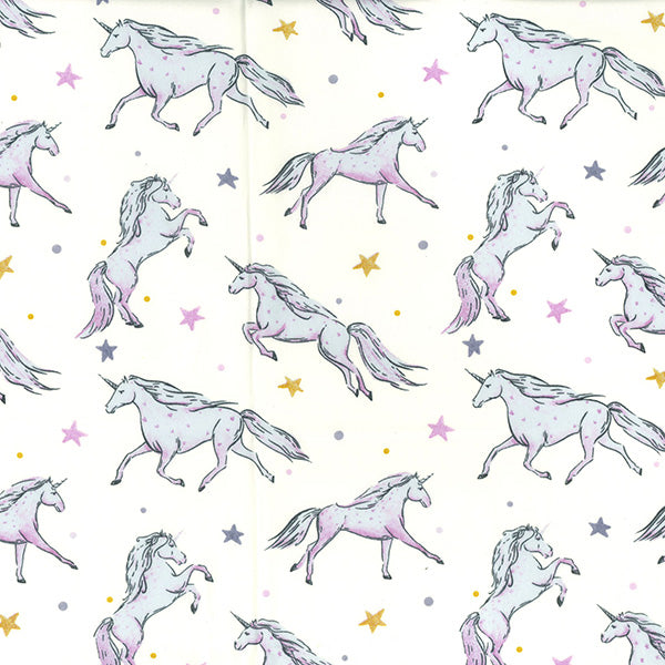 unicorn cotton fabric