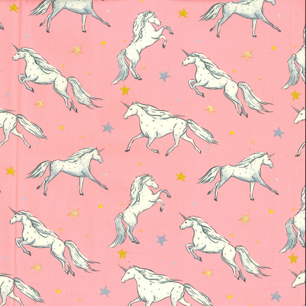 unicorn cotton fabric