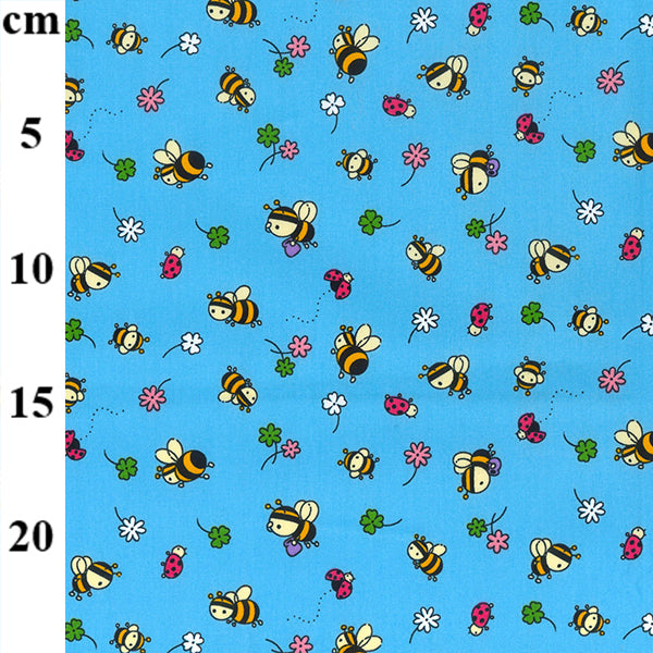 honey bee cotton fabric