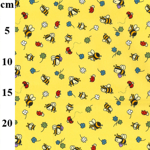 honey bee cotton fabric