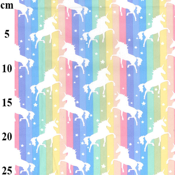 unicorn cotton fabric