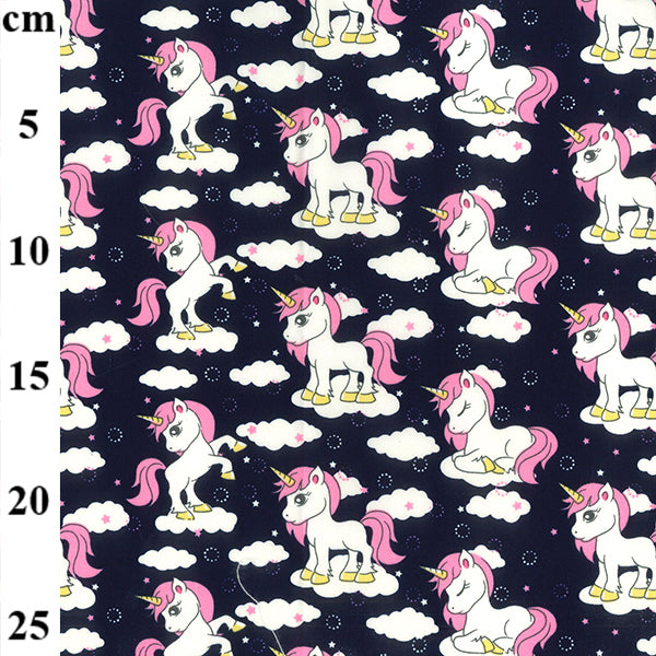 unicorn cotton fabric