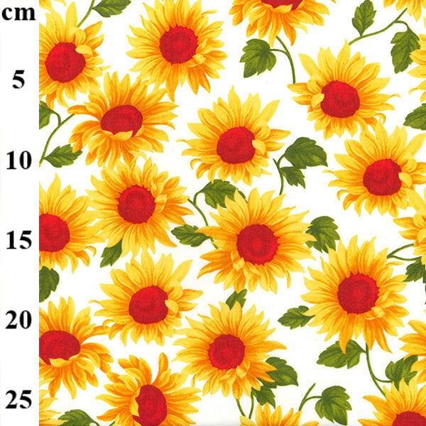 Floral cotton fabric