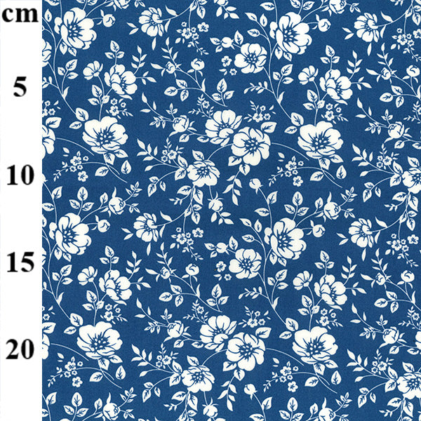 Floral cotton fabric