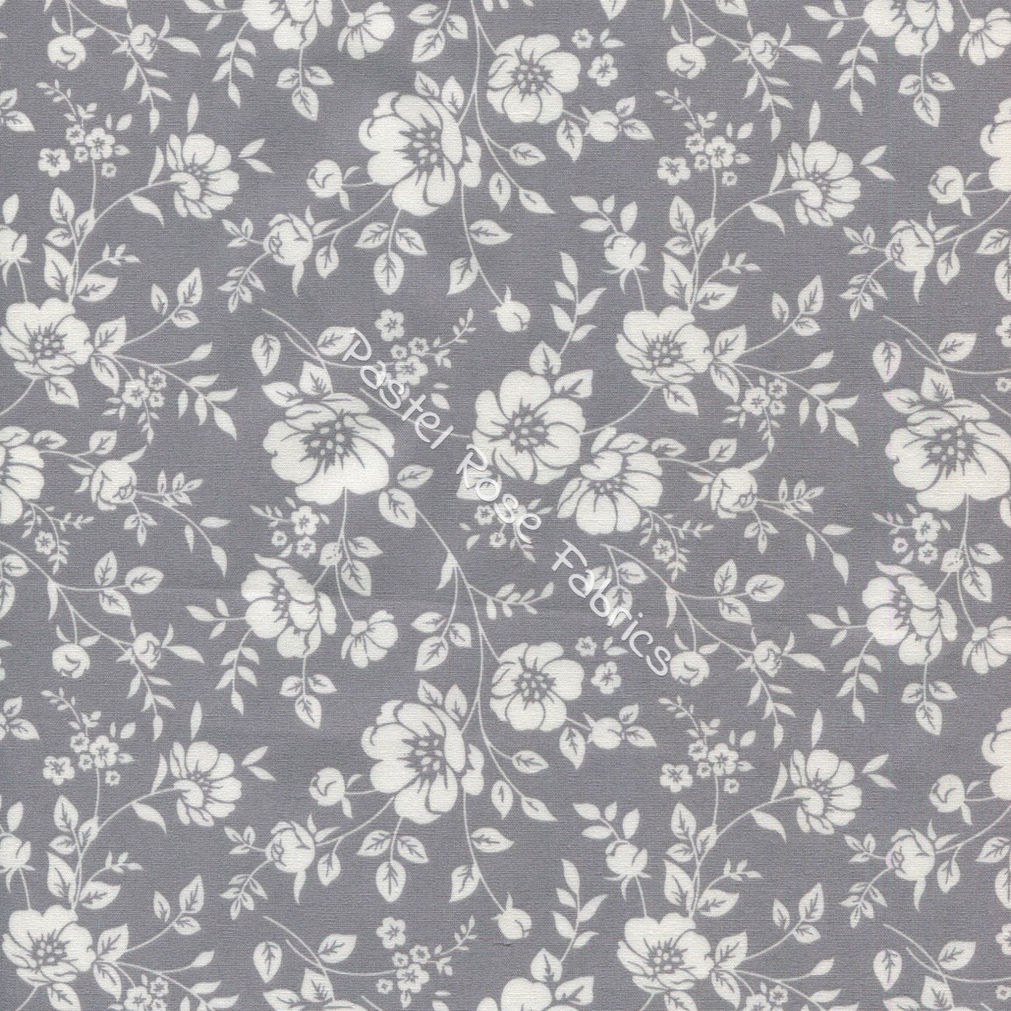 Floral cotton fabric