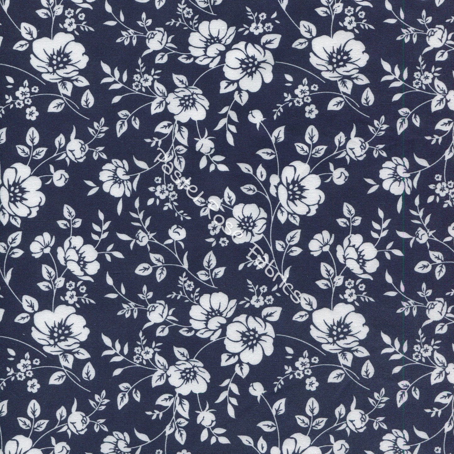 Floral cotton fabric