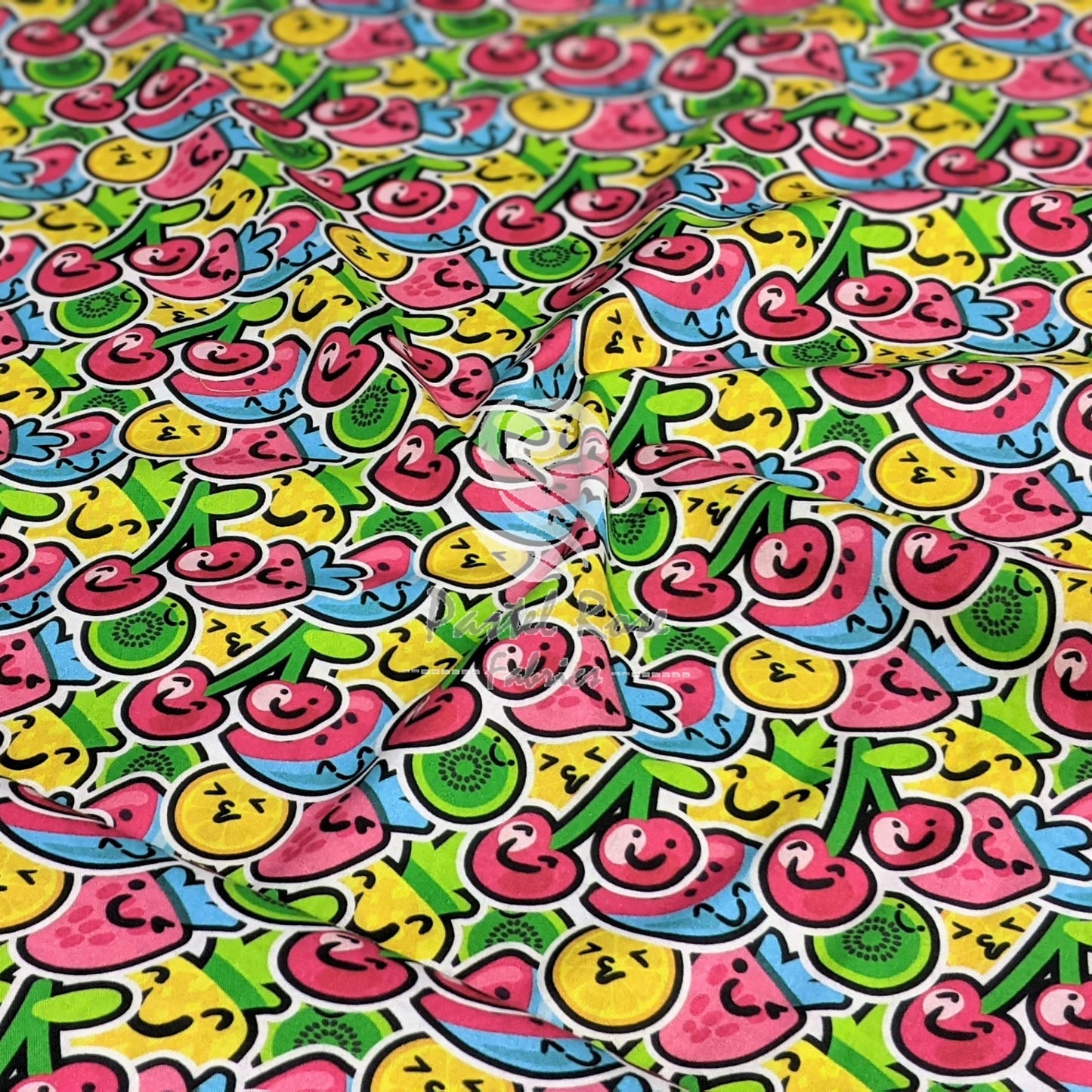 Fruits cotton fabric